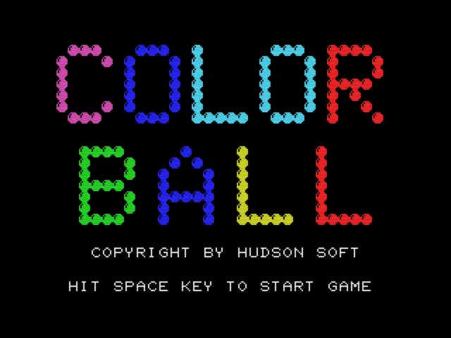 Image n° 1 - titles : Color Ball